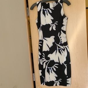 H&M Floral bodycon dress
